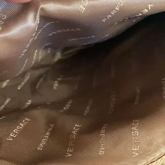 Versace makeup/ perfume baggie. Rose gold - Picture 6 of 7